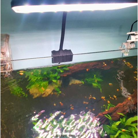 Đèn Led Kẹp RGB DEYAO CF-02 - Đèn Đỏ Cá Không Đỏ Nước Cho Bể Cá Cảnh, Bể Thủy Sinh (Hàng Công Ty)
