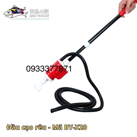 MÁY HÚT CẶN VỆ SINH THAY NƯỚC BỂ CÁ Tích Hợp bơm BAOYU BY-X20 & BY-X25 (Hàng Cty Cá Cưng)