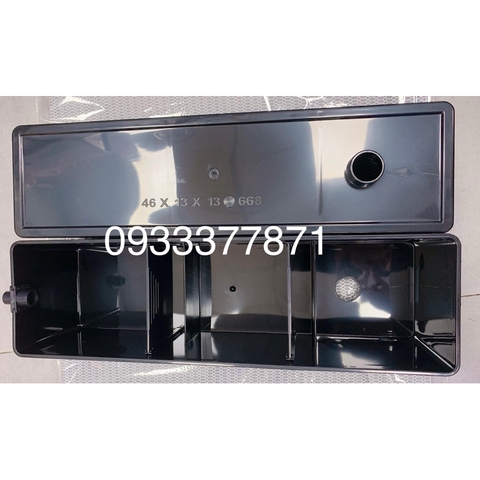 Lọc Tràn Trên hồ cá SIÊU BỀN, CHỐNG VA ĐẬP - Lọc Tràn Nhựa ABS 46x13x13cm (Hàng Công Ty)