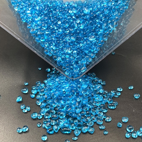 Sỏi Xanh Mini | Sỏi cát thủy tinh mini trang trí bể cá, chậu cây, tiểu cảnh terrarium (Hàng Loại 1)