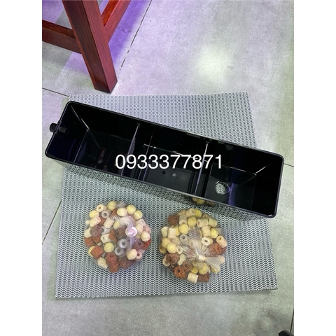 Lọc Tràn Trên hồ cá SIÊU BỀN, CHỐNG VA ĐẬP - Lọc Tràn Nhựa ABS 46x13x13cm (Hàng Công Ty)