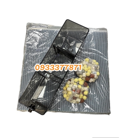 Lọc Tràn Trên hồ cá SIÊU BỀN, CHỐNG VA ĐẬP - Lọc Tràn Nhựa ABS 46x13x13cm (Hàng Công Ty)