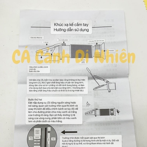Bút Đo Mặn bể nước mặn- Ống Nhòm Đo Độ Mặn – Khúc Xạ Kế Đo Độ Mặn Hồ Cá Biển (Hàng Công Ty)