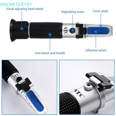 Bút Đo Mặn bể nước mặn- Ống Nhòm Đo Độ Mặn – Khúc Xạ Kế Đo Độ Mặn Hồ Cá Biển (Hàng Công Ty)