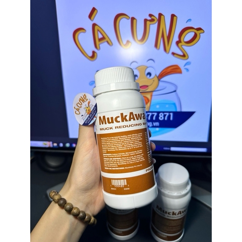Vi sinh dị dưỡng MuckAway Pro | Viên vi sinh phân huỷ phân cá, mùn bã và chất thải cho bể cá (Hàng Công Ty)