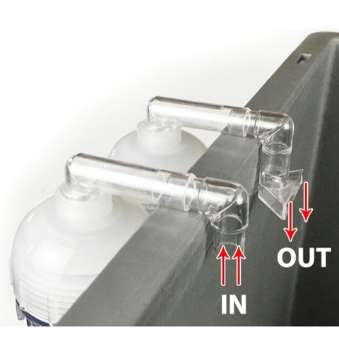 Bộ 2 Lọc Phụ, Lọc Ngoài Cho Hồ Cá, Bể Cá - Bộ Lọc Nước Bể Cá Cảnh, Thuỷ Sinh (Hàng Công Ty)