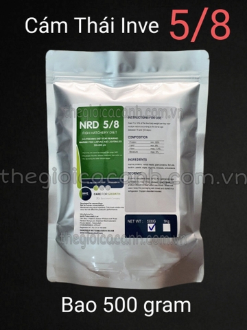 CÁM THÁI INVE 3/5, 5/8 BAO 500G 1KG 3KG - THỨC ĂN CÁ 7 MÀU, CÁ CẢNH, THỦY SINH