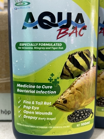 Chai Aqua Bạc Cz12 - Aqua Bac Cho Cá Rồng Hổ Sam & Các Loại Cá Khác (Hàng Cty)