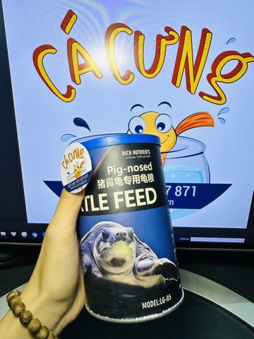 Thức Ăn Cho Rùa Mũi Lợn - Pig-Nosed Turtle feed LG-05 (Hàng Công Ty)
