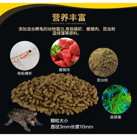 Thức Ăn Snapping Turtle Feed LG-06 - Cám dinh dưỡng cho rùa nước (Hàng Cty)