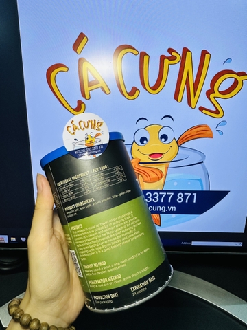 Thức Ăn Snapping Turtle Feed LG-06 - Cám dinh dưỡng cho rùa nước (Hàng Cty)