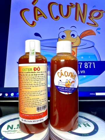 BỘ SẢN PHẨM NMF: EXTER ĐỎ - EXTER ZERO - FAST EXTER - TÍM TINH KHIẾT - NUTRIFISH - Go icon vitamin B12 cá cảnh (Hàng Công Ty)