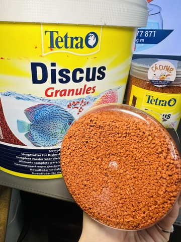 Tetra Discus Granules | Thức ăn cao cấp cho cá dĩa - Cám cá đĩa ,thạch mỹ nhân, cầu vồng (Hàng Cty)