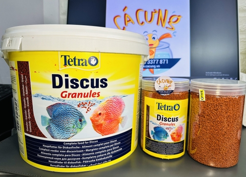 Tetra Discus Granules | Thức ăn cao cấp cho cá dĩa - Cám cá đĩa ,thạch mỹ nhân, cầu vồng (Hàng Cty)
