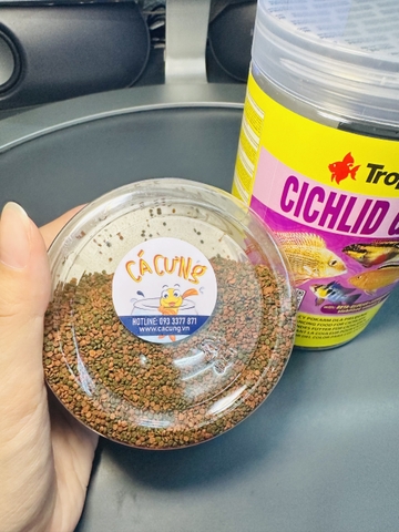 Tropical Cichlid Gran - Thức ăn cao cấp kích màu mạnh cho các dòng cá Cichlid Ali (Hàng Công Ty)