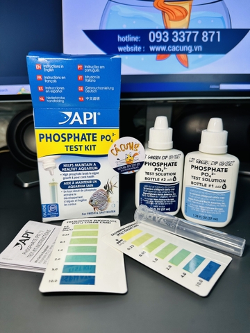 API Test Kit - Test NO2 / NO3 / NH3/NH4 / Test pH / Canxi | BỘ KIỂM TRA NƯỚC HỒ CÁ API (HÀNG CTY)