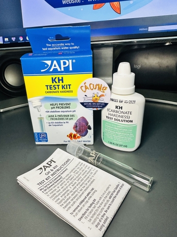 API Test Kit - Test NO2 / NO3 / NH3/NH4 / Test pH / Canxi | BỘ KIỂM TRA NƯỚC HỒ CÁ API (HÀNG CTY)