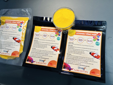 Vitamin Tổng Hợp cho cá cảnh - Tăng đề kháng, giảm stress, bổ sung các chất cần thiết (Hàng Cty)