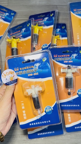 Trục thay thế cho lọc Atman / Sunsun đủ mã - Cánh quạt thay thế lọc Atman Các Loại (Hàng Công Ty)