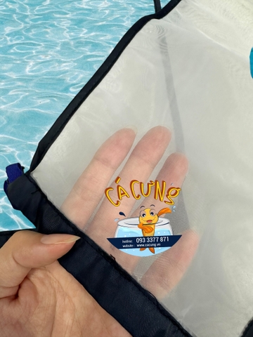 Túi Lọc Nano 20x30cm siêu mịn, có dây rút| Túi lưới lọc phân Micro sạch cho hồ cá cảnh (Hàng Loại 1)