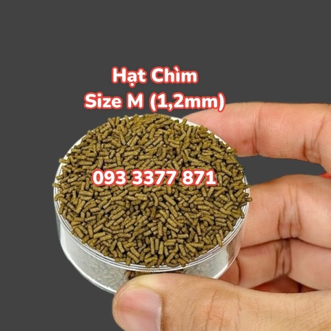 Thức ăn cá Mega Jumbo Cá Vàng | Cám Mega Jumbo Hạt Chìm chuyên vỗ béo cho Cá Vàng (Hàng Công Ty)