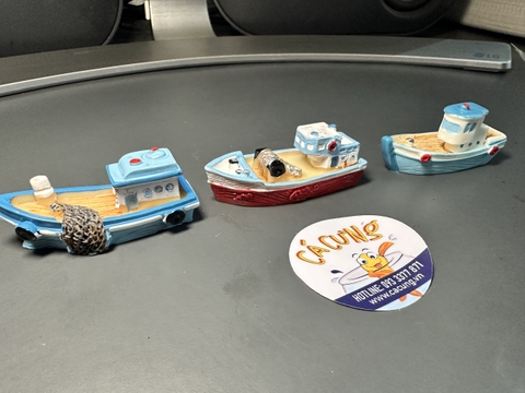 Tiểu Cảnh - Thuyền nhỏ, Bè Nhỏ làm tiểu cảnh terrarium/ mô hình trang trí hồ cá (Hàng Công Ty)