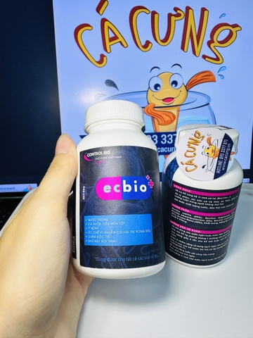 Men vi sinh Control Bio ECBIO EXTRA+ 65g | Vi sinh làm trong nước cá khỏe khử mùi tanh (Hàng Cty)