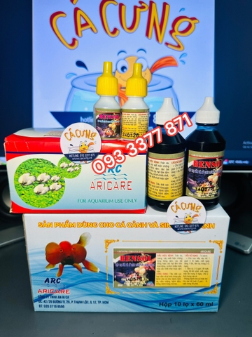 BENSOL - Xử Lý NẤM KÝ SINH TRÙNG CHO CÁ CẢNH 12ml (Hàng Công Ty)