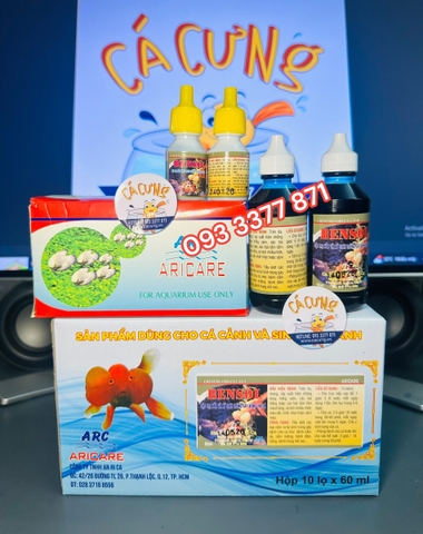 BENSOL - Xử Lý NẤM KÝ SINH TRÙNG CHO CÁ CẢNH 12ml (Hàng Công Ty)