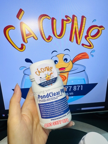 PondClear PRO (Hộp 100g) - Vi Sinh Dị Dưỡng Làm Trong Nước, Phân Hủy Thức Ăn Thừa (Hàng Cty)