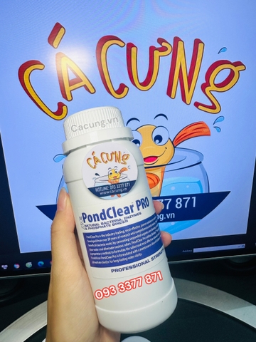 PondClear PRO (Hộp 250g) - Vi Sinh phân hủy mùn bả hữu cơ, làm trong nước cho hồ cá (Hàng Công Ty)