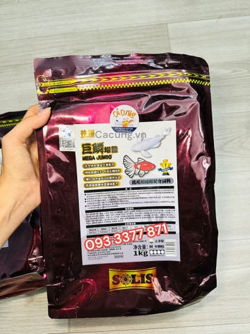 Cám Mega Jumbo Chép Phi Tần & Phượng Vũ | Hạt nổi - hỗ trợ tăng màu sắc, sáng da, dài vây (Hàng Cty)