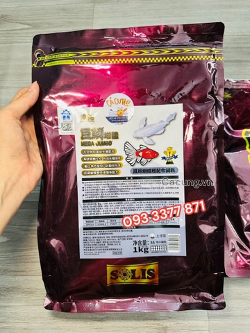 Cám Mega Jumbo Chép Phi Tần & Phượng Vũ | Hạt nổi - hỗ trợ tăng màu sắc, sáng da, dài vây (Hàng Cty)