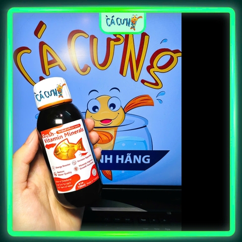 VITAMIN KHOÁNG FRESH siêu tăng đề kháng chuyên cho cá rồng, koi, tép, cá cảnh 100ml (Hàng Thái Lan)