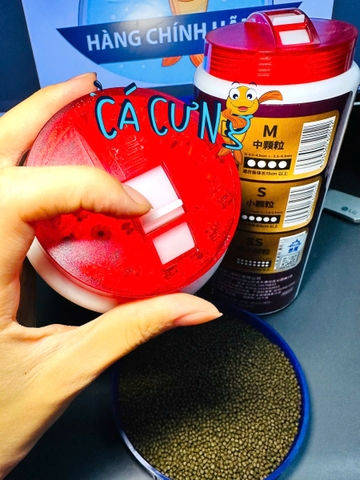 Cám Mega Jumbo Super Red Goldfish (Hạt Chìm) - Cám kích siêu đỏ cá ranchu, phi tần, chép sư tử (HÀNG CTY)