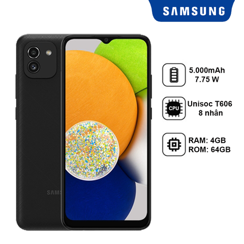 Điện Thoại SAMSUNG A03 (4GB-64GB)