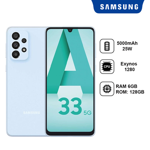 Điện Thoại SAMSUNG A33 5G (3GB-32GB)