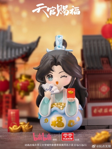 Blindbox figure chibi donghua Thiên Quan Tứ Phúc Hoa Thành Tạ Liên Sư Thanh Huyền Minh Nghi mẫu Tiết Khánh, hàng chính hãng Ngoạn Điểm Vô Hạn