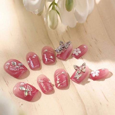 Set móng tay giả nail box Thiên Quan Tứ Phúc, hàng chính hãng Bilibili