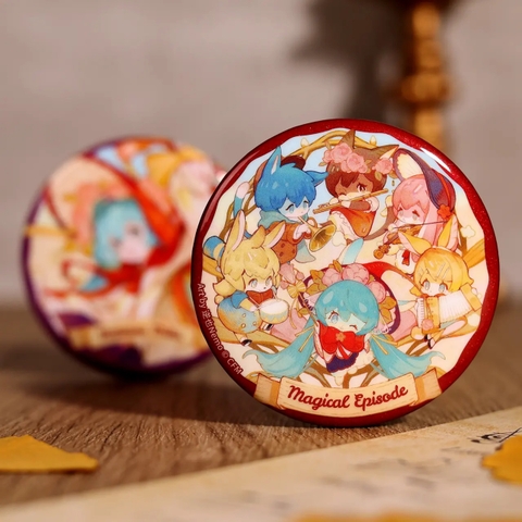 Huy hiệu Hatsune Miku series Vị Lai Lạc Lễ mẫu Toàn Thể Thành Viên, hàng chính hãng BEMOE
