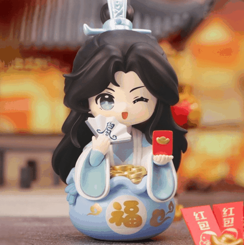 Blindbox figure chibi donghua Thiên Quan Tứ Phúc Hoa Thành Tạ Liên Sư Thanh Huyền Minh Nghi mẫu Tiết Khánh, hàng chính hãng Ngoạn Điểm Vô Hạn