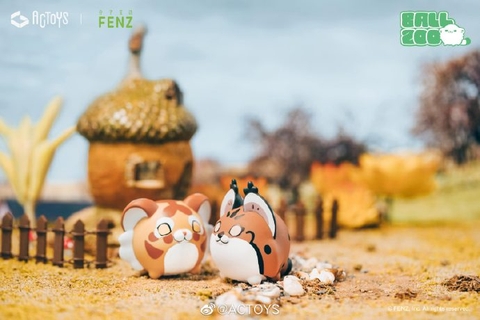 Blind box BALLZOO Vườn Thú Tròn Vo, hàng chính hãng ACTOYS