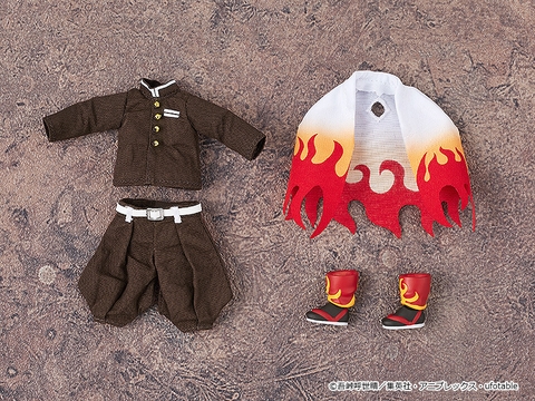 Outfit nendoll Kimetsu no Yaiba (Thanh Gươm Diệt Quỷ) Rengoku Kyoujurou, hàng chính hãng GSC