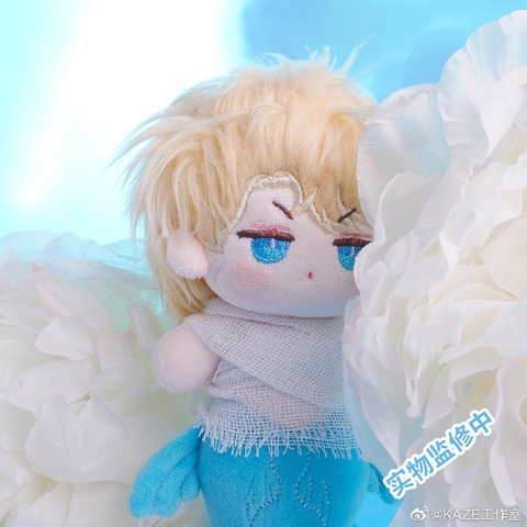 Doll manhua Nhân Ngư Hãm Lạc Rimbaud Tiểu Phi Ngư tóc tơ 10cm, hàng chính hãng KAZE