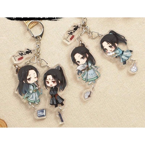 Keyring đôi Hệ Thống Tự Cứu Lạc Băng Hà Thẩm Thanh Thu, hàng chính hãng Omodoki