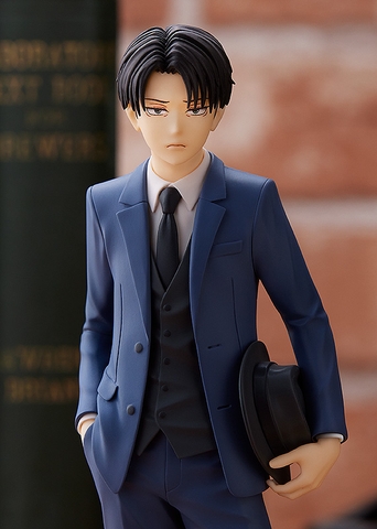 Figure Shingeki no Kyojin (Attack on Titan) Levi Ackerman series POP UP PARADE version Âu phục, hàng chính hãng GSC