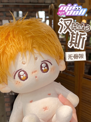 Doll Hans không thuộc tính 20cm không bao gồm quần áo, hàng chính hãng MiniDoll