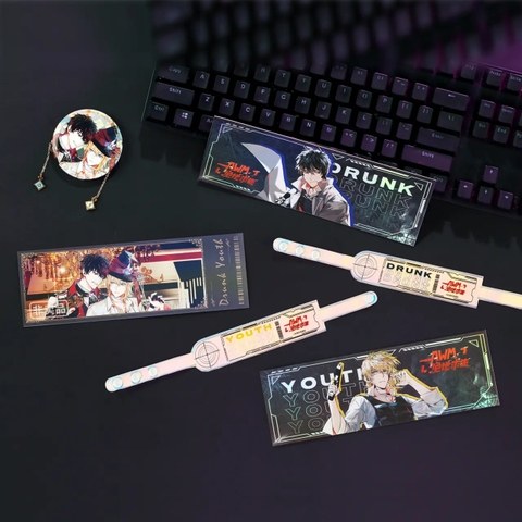 Set fangoods banner, vòng tay AWM Tuyệt Địa Cầu Sinh hiệu ứng hologram, hàng chính hãng BEMOE