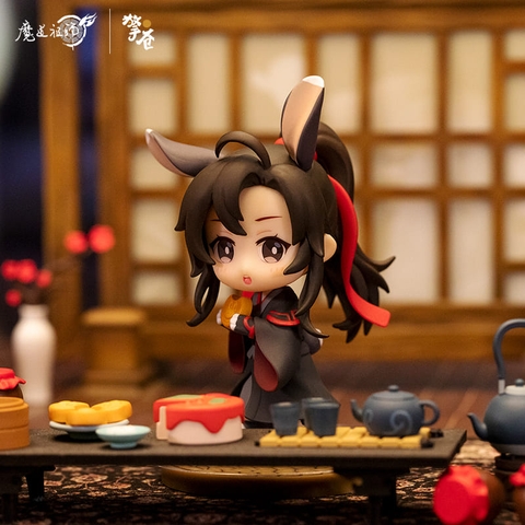 Figure chibi Ma Đạo Tổ Sư Lam Vong Cơ Ngụy Vô Tiện mẫu Tiêu Chúc Tú Nguyệt, hàng chính hãng Qingcang