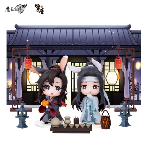 Figure chibi Ma Đạo Tổ Sư Lam Vong Cơ Ngụy Vô Tiện mẫu Tiêu Chúc Tú Nguyệt, hàng chính hãng Qingcang